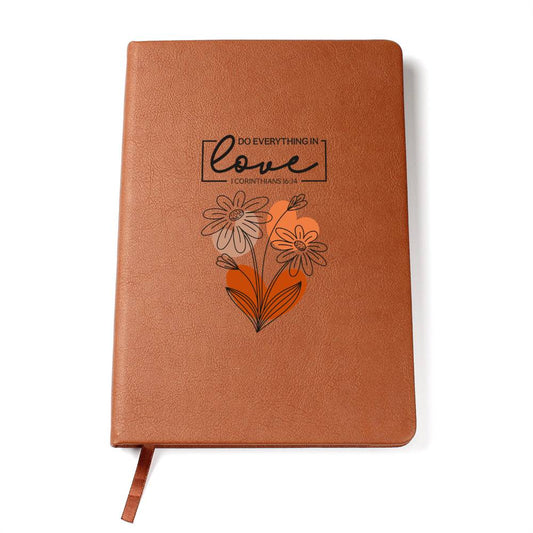 Floral Scripture Love Journal - Graphic Journal - Accessory