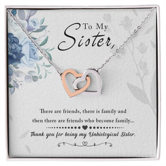 To My Sister Thank You For Everything - 14k White Gold Finish / Standard Box - Jewelry