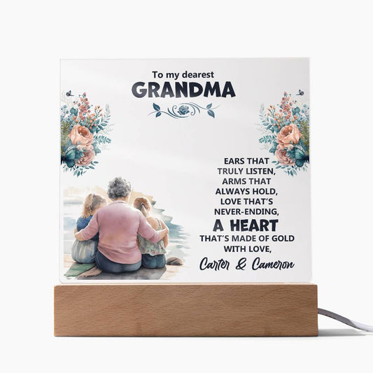 Keepsake Acrylic Bundle -To my dearest Grandma - Jewelry